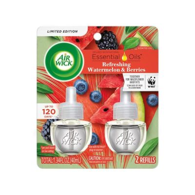 0.67 oz. Fresh Watermelon and Berries Scented Oil Refill (2-Refills)