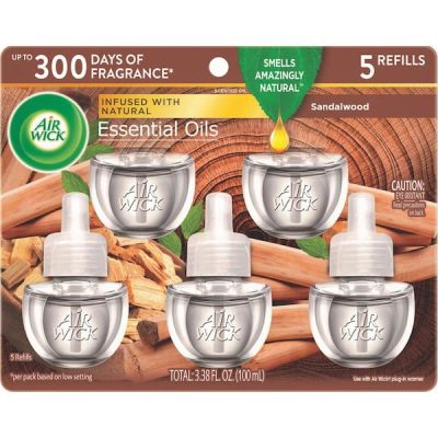 0.67 oz. Sandalwood Automatic Air Freshener Oil Plug-In Refill (5-Refills)