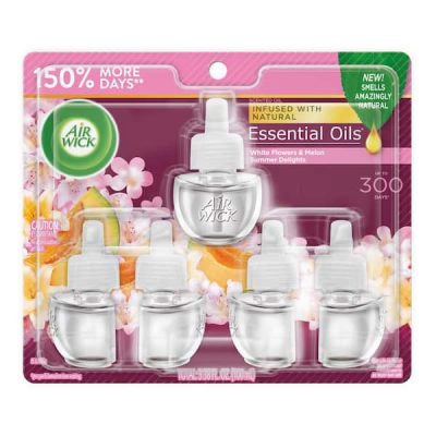 0.67 oz. Summer Delights Automatic Air Freshener Oil Plug-In Refill (5-Refills)