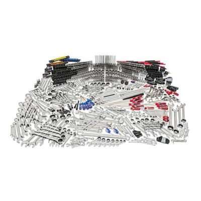 1/4 in., 3/8 in., and 1/2 in. Drive Master Mechanics Tool Set with Impact Sockets (1025-Piece)