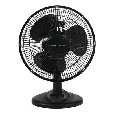 12 in. 3 Speed Oscillating Personal Desk Fan