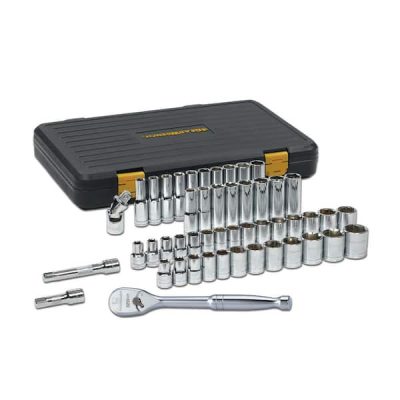 120XP 1/2 in. Drive 6-Point Standard & Deep SAE/Metric Ratchet and Socket Mechanics Tool Set (49-Piece)