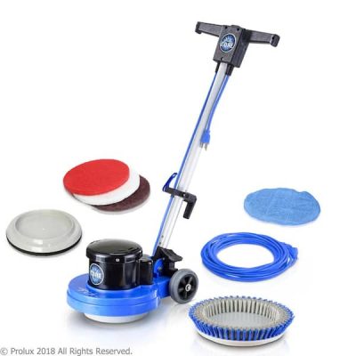 13 in. Core Heavy Duty Commercial Polisher Floor Buffer Machine with 5 Pads