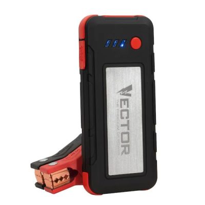 1600 Peak Amp Automotive Lithium Jump Starter, Portable Power – 15W USB-A & USB-C