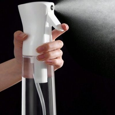 1pc High Pressure Spray Bottle, Pressing Type, 200ml Cosmetic Water Container