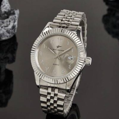 1pc Men’s Classic Quartz Watch Suitable For Daily Wear, Business Meetings, And Gifts