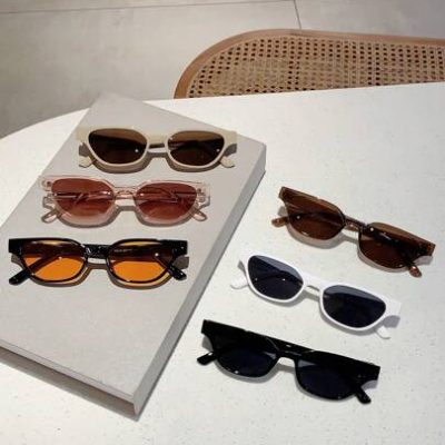 1pc Women’s Classic Retro Frame Sunglasses Fashionable Cat Eye Shades, Multicolor, Versatile Fashion Accessory