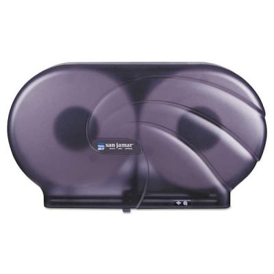 2-Roll Black Pearl Oceans Twin JBT Toilet Tissue Dispenser