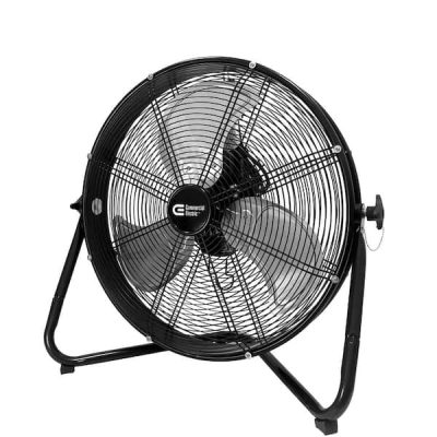 20 in. 3-Speed High Velocity Shroud Floor Fan