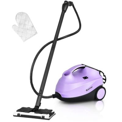 2000-Watt Heavy Duty Steam Cleaner Mop Multi-Purpose with 19 Accessories Purple