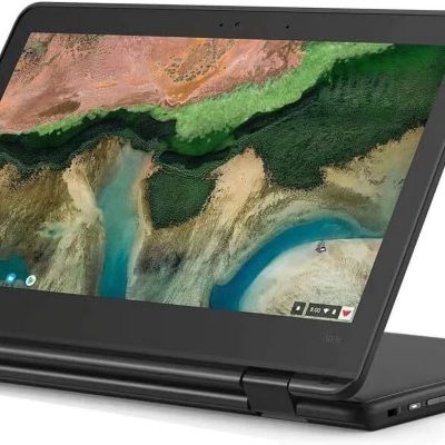 Lenovo 300e Chromebook 2nd Gen MTK 11.6″ Touchscreen (MediaTek MT8173C, 4GB RAM, 32GB) Convertible 2-in-1 Laptop – Black –