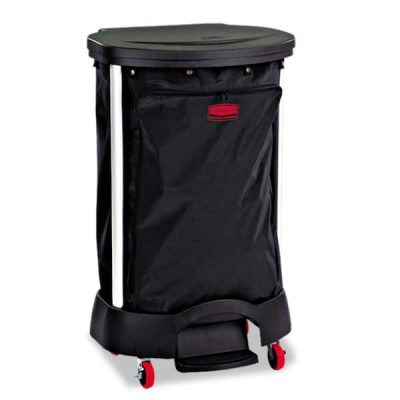 30 Gal. Black Premium Linen Hamper Bag