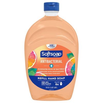 50 oz. Anti-Bacterial Crisp Clean Liquid Hand Soap Refill