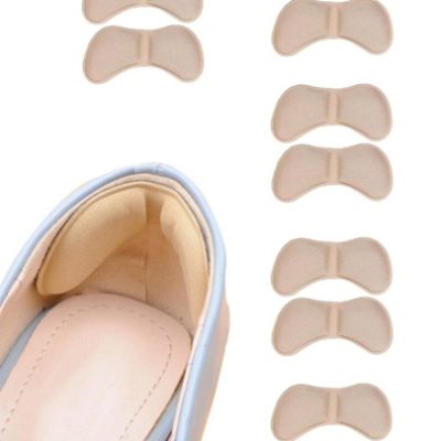 5pairs Heel Protection Insoles, Comfortable Apricot Insoles For Shoes