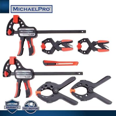 7-Piece Woodworking Clamps Mechanics Tool Set