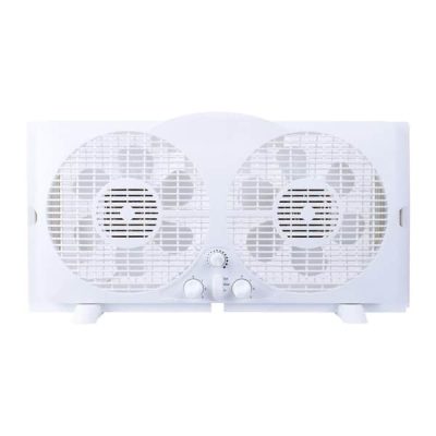 9 in. Twin Window Fan