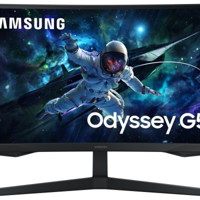 SAMSUNG 27&rdquo Odyssey G55C QHD 165Hz 1ms(MPRT) Curved Gaming Monitor – LS27CG556ENXZA
