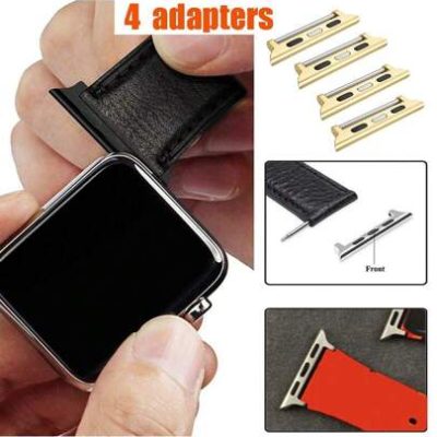 Adapter For Apple Watch Bands, Compatible With Apple Watch Ultra 2/1 Series 9/8/7/6/5/4/3/SE 45mm 44mm 49mm 42mm 40mm 41mm 38mm Bands