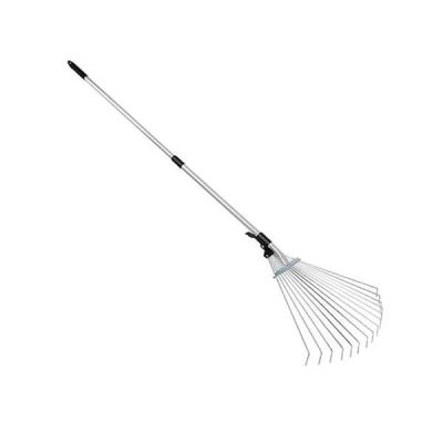 Adjustable 49 -62 in. Stainless Steel Trash Picker or Grabber – Yard Lawn Garden Cleaning and Organizing Small Hand Tool