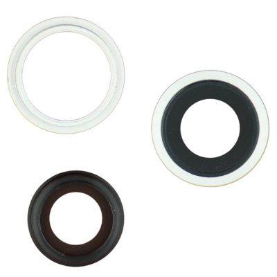 Aftermarket – Rear Camera Lens w/ Rings for iPhone 13 /13 Mini (Starlight)