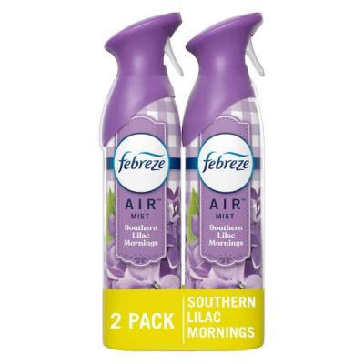 Air Mist 8.8 oz. Southern Lilac Mornings Scent Air Freshener Spray (2-Count)