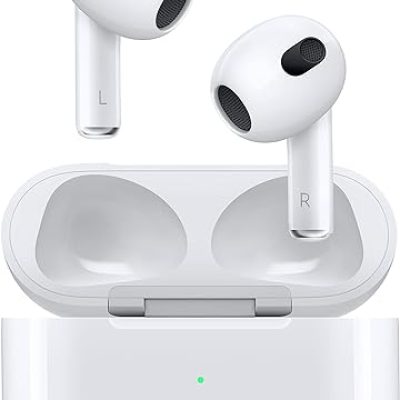 Apple AirPods with Lightning Charging Case (3rd Generation) (Renewed)