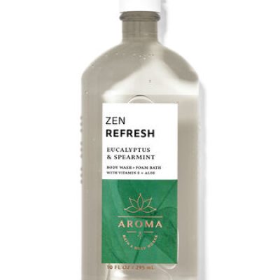 Aroma Eucalyptus Spearmint Body Wash and Foam Bath