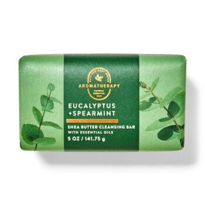 Aromatherapy Eucalyptus Spearmint Shea Butter Cleansing Bar