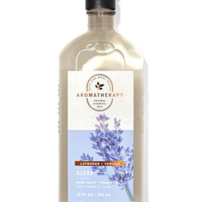 Aromatherapy Lavender Vanilla Body Wash and Foam Bath