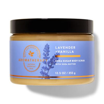 Aromatherapy Lavender Vanilla Shea Sugar Body Scrub