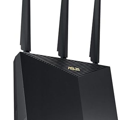 ASUS RT-AX86U Pro (AX5700) Dual Band WiFi 6 Extendable Gaming Router, 2.5G Port, Gaming Port, Mobile Game Mode, Port Forwarding, Subscription-free…