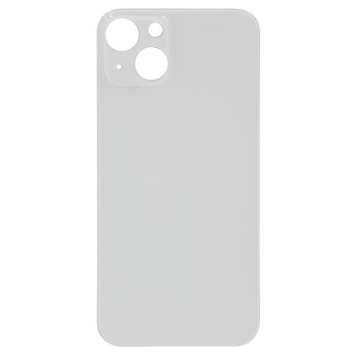 (Big Hole) Glass Back Cover for iPhone 13 (No Logo) (Starlight)