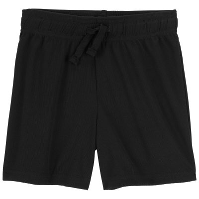 Black Toddler Pull-On Mesh Shorts | carters.com