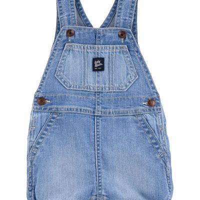 Blue Baby Denim Overalls Bubble | carters.com