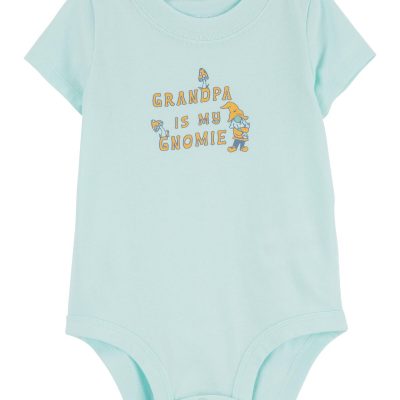 Blue Baby Grandpa Gnome Cotton Bodysuit | carters.com