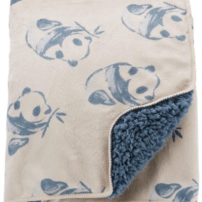 Blue Baby Plush Panda Blanket | carters.com