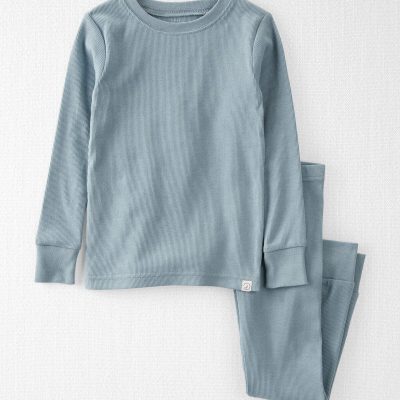 Blue Creek Toddler Organic Cotton Pajamas Set | carters.com
