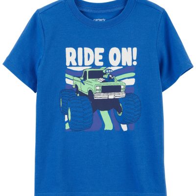 Blue Ride On Graphic Tee | carters.com