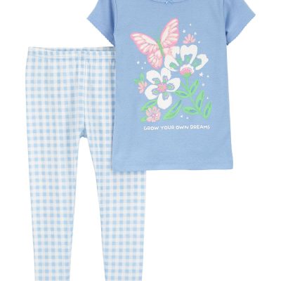 Blue Toddler 2-Piece Butterfly 100% Snug Fit Cotton Pajamas | carters.com