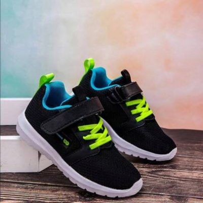 Breathable Mesh Kids” Shoes, Boys” Casual Running Shoes, Mesh Upper, Comfortable, For Outdoor Travel And Running