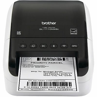 Brother® QL-1110NWBC Direct Thermal Printer