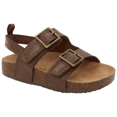 Brown Toddler Everyday Casual Sandals | carters.com