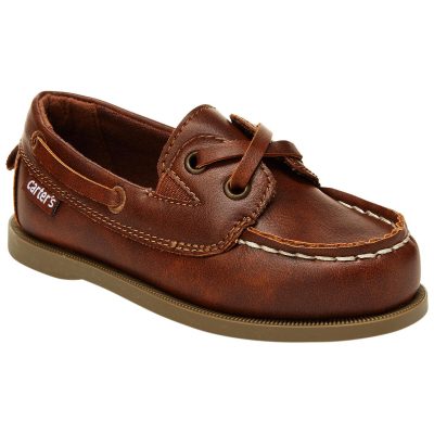 Brown Toddler Loafer Boat Shoes | carters.com