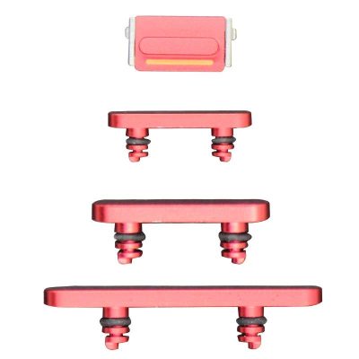 Button Set for the iPhone 13 (Power/Volume/Mute) (Red)