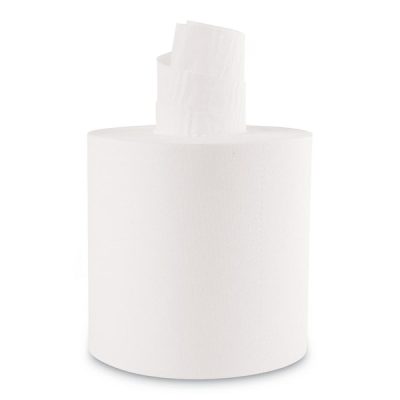 Center-Pull Roll Towels 2-Ply, White, 8.9 in. W (600 Sheets per Roll, 6 Rolls per Carton)