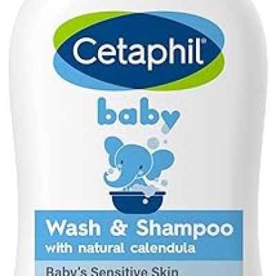 Cetaphil Baby Wash & Shampoo with Organic Calendula, Tear Free, Paraben, Colorant and Mineral Oil Free, 13.5 Fl. Oz