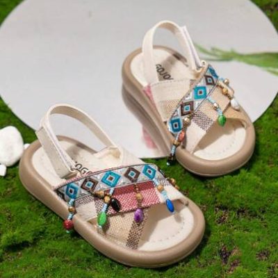 Children Fashionable Colorful And Comfortable Flat Sandals