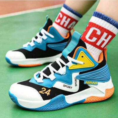 Children Spring And Autumn Style Boys Basketball Shoes With , Big Kids Breathable Mesh Sports Shoes For Boys, Sneakers For Kids