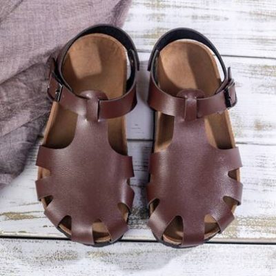 Comfortable, Fashionable, Versatile, Lightweight And Durable Outdoor/ Daily Flat Sandals For Children.