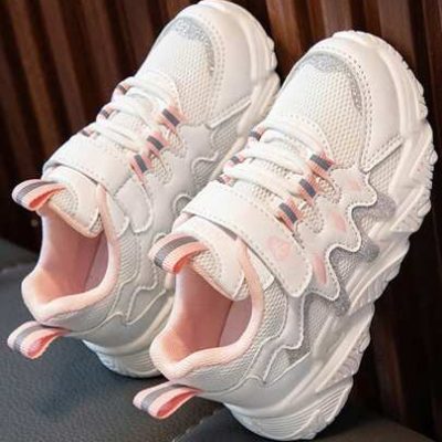 Comfortable, Lightweight And Fashionable Athletic Shoes With Strap For Girls